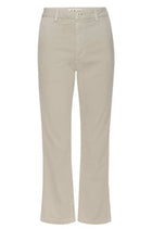 AMO Easy Relaxed Straight-Leg Crop Trousers